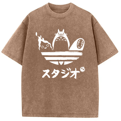 Ghibli Vintage Japanese Washed T-Shirt