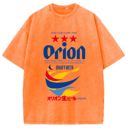Orion Beer Vintage Japanese Washed T-Shirt