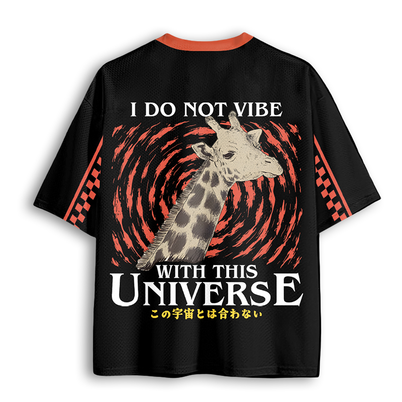 Baddiecat Japanese Giraffe Mesh Jersey