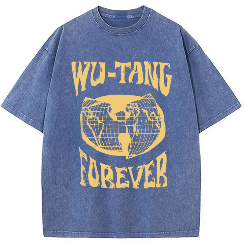 Wu-Tang Forever Hip-Hop Washed T-Shirt