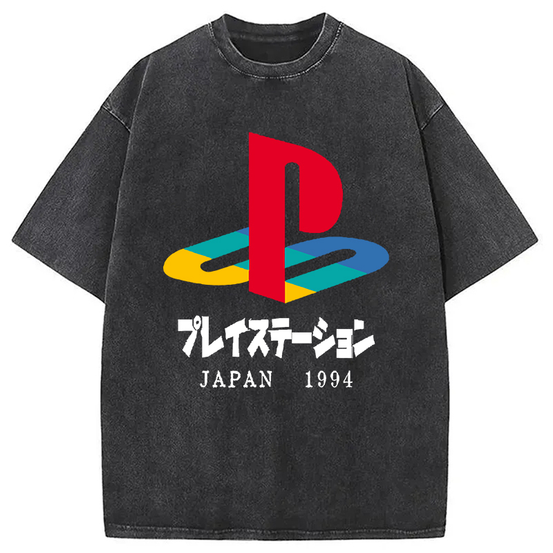 Sony Playstation Japanese Washed T-Shirt