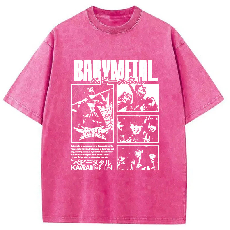 BABYMETAL Merch Washed T-Shirt