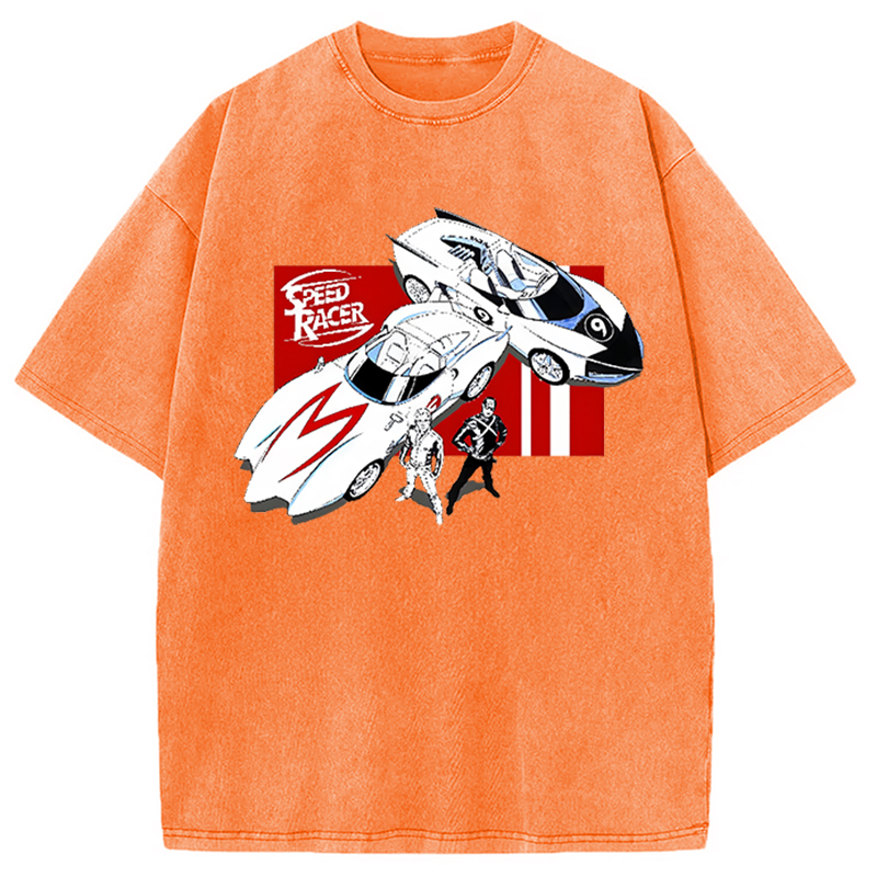Speed Racer Vintage Japanese Washed T-Shirt