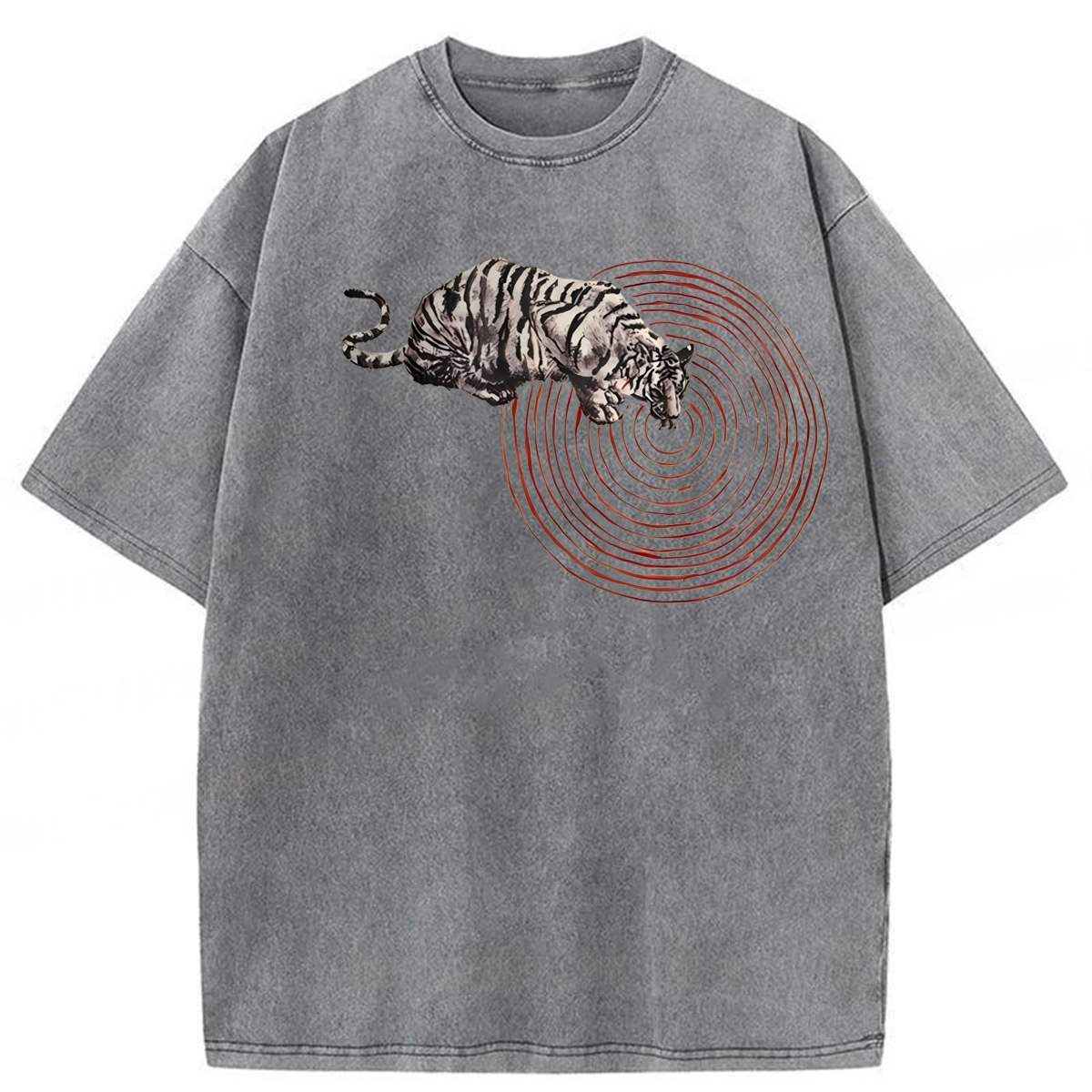 Tokyoviva Funny Tiger Washed T-shirt