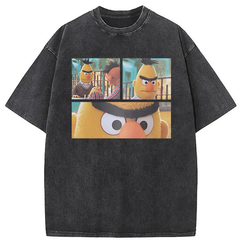 Angry Bert Washed T-Shirt