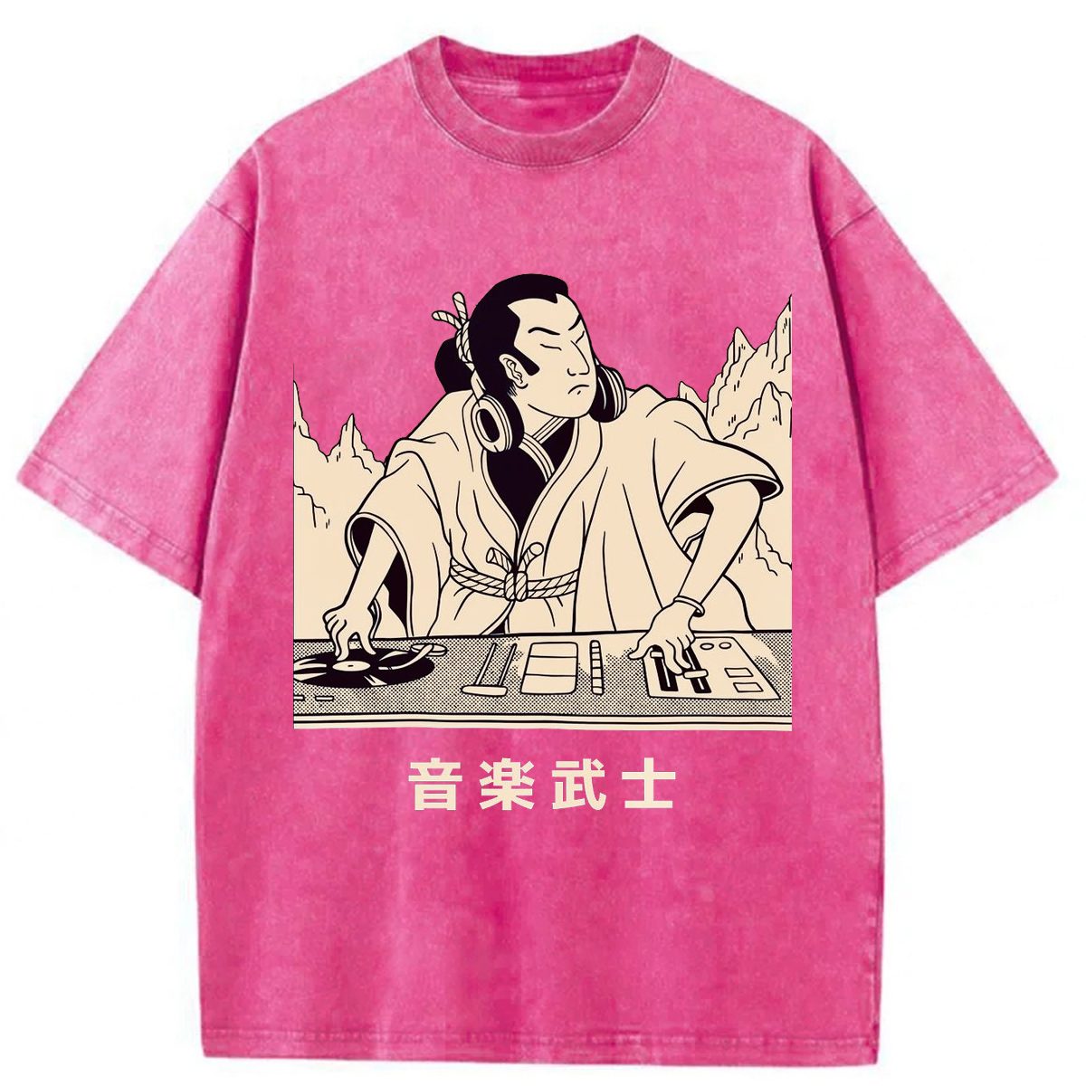 Tokyoviva Japanese Musical Warrior Washed T-shirt