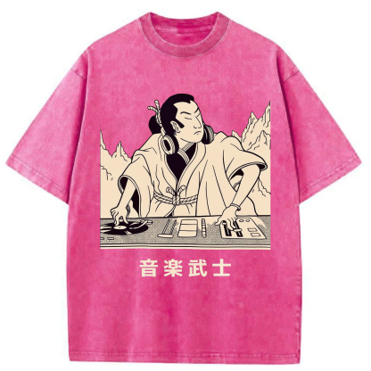 Tokyoviva Japanese Musical Warrior Washed T-shirt