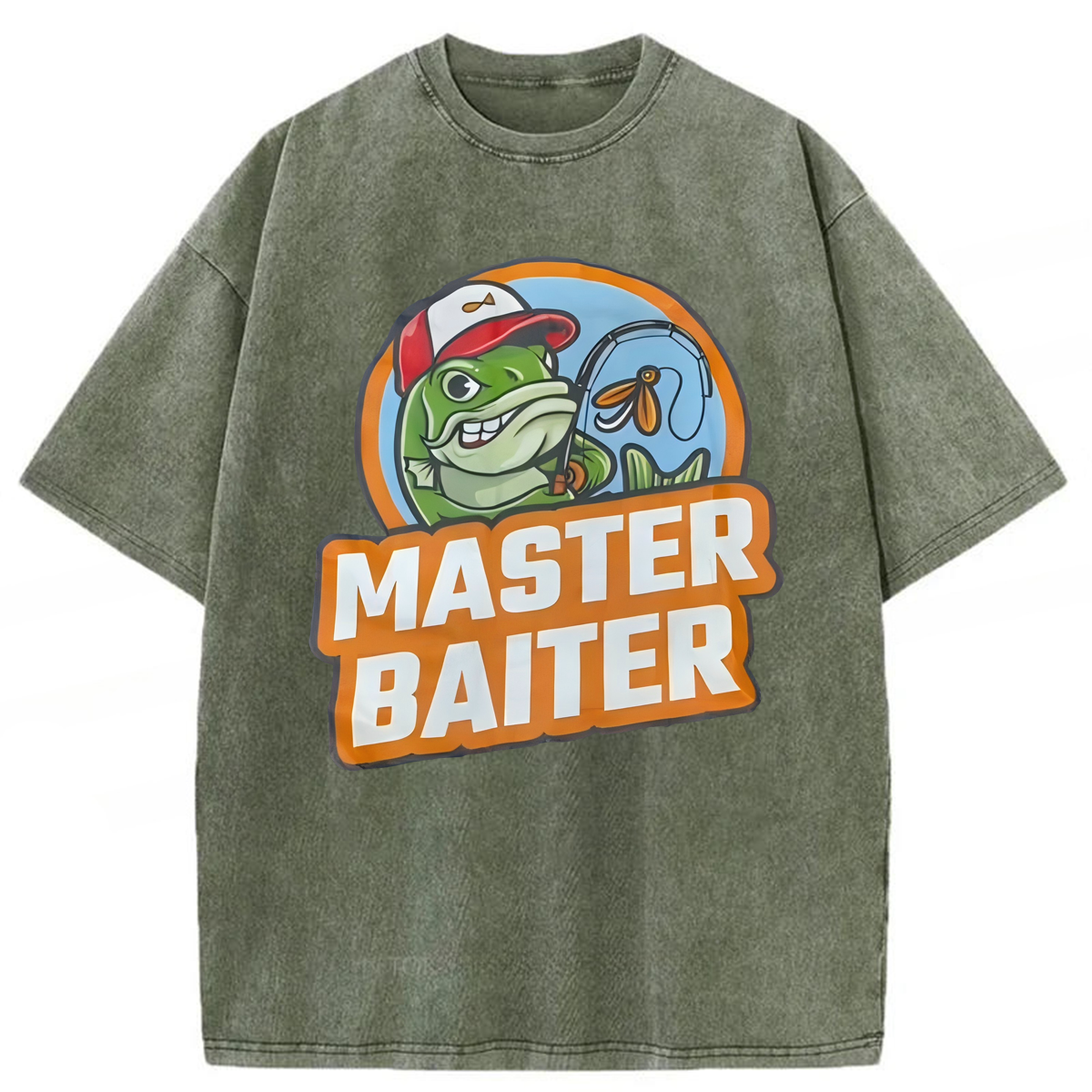 Tokyoviva Funny Master Baiter Washed T-shirt