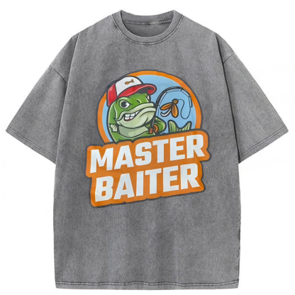 Tokyoviva Funny Master Baiter Washed T-shirt