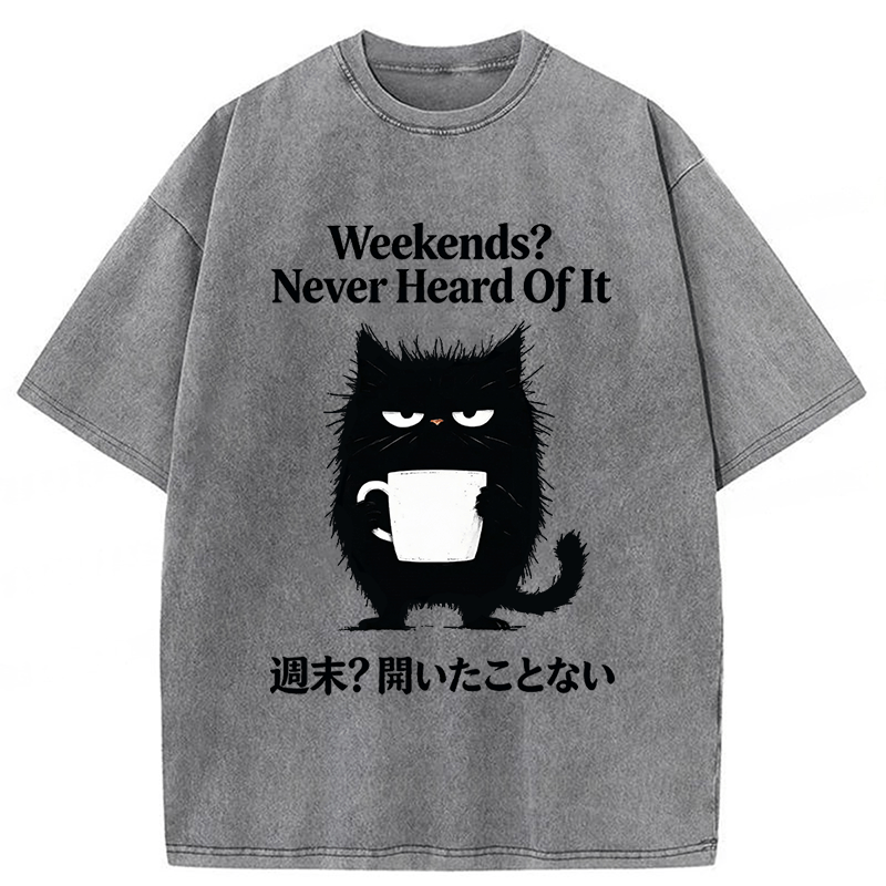 Tokyoviva No Weekend Washed T-shirt