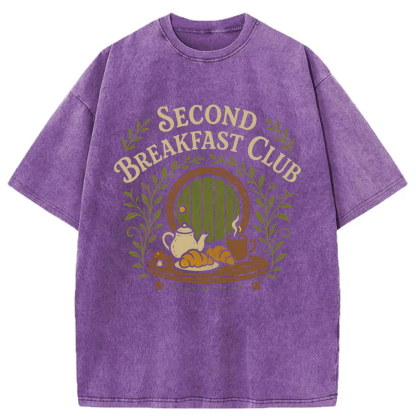 Tokyoviva Second Breakfast Club Washed T-shirt