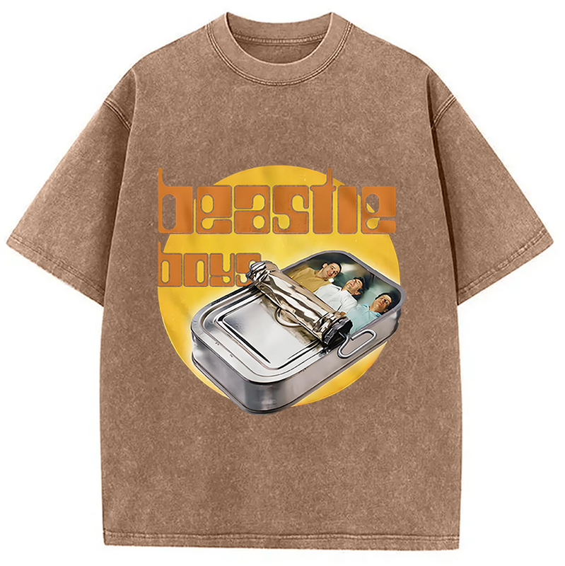 Hello Nasty Beastie Boys Hiphop Washed T-Shirt
