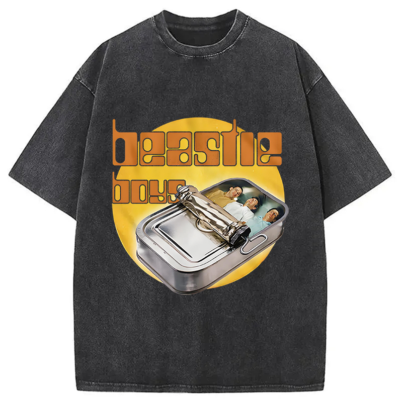 Hello Nasty Beastie Boys Hiphop Washed T-Shirt