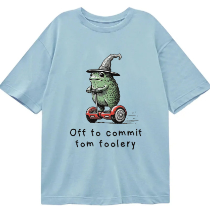 Frog Riding A Balance Scooter Classic T-Shirt