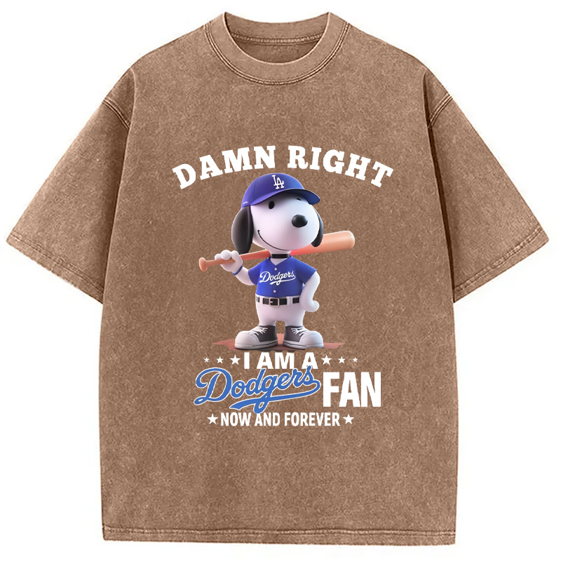 Dodgers Baseball Vintage Washed T-Shirt
