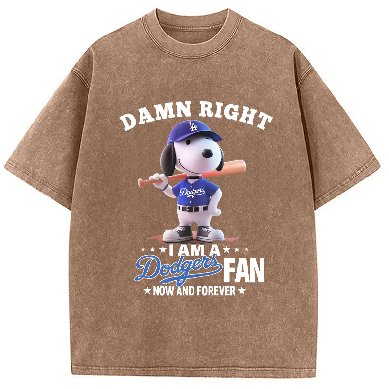 Dodgers Baseball Vintage Washed T-Shirt