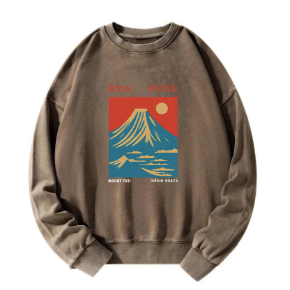 Mount Fuji Vintage Washed Sweatshirt