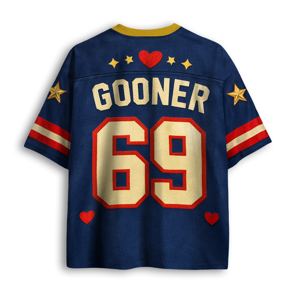 Baddiecat I Love Gooning Mesh Jersey
