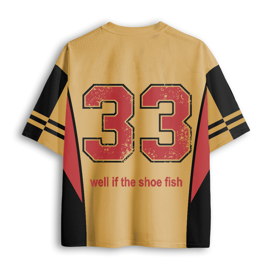 Baddiecat Shoe Fish Cursed Mesh Jersey