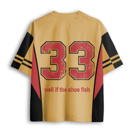 Baddiecat Shoe Fish Cursed Mesh Jersey