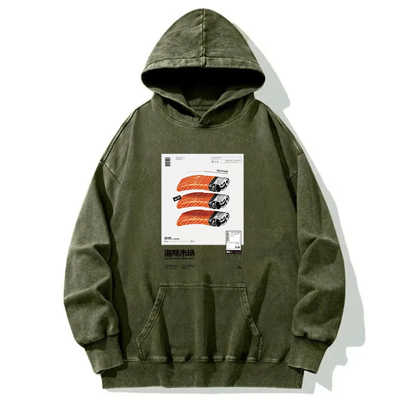 Tuna Lighter Washed Hoodie