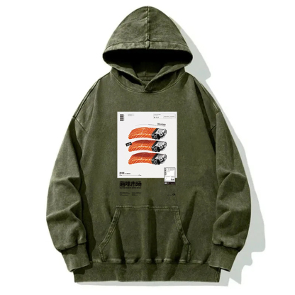 Tuna Lighter Washed Hoodie