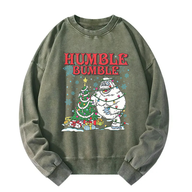 Christmas Movie Washed Sweatshirt