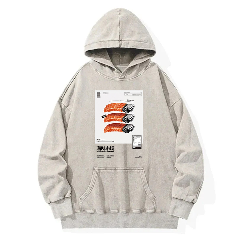 Tuna Lighter Washed Hoodie