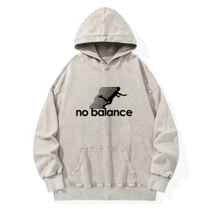 No Balance Washed Hoodie