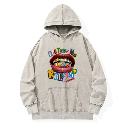 Picture Me DopeSkill Washed Hoodie