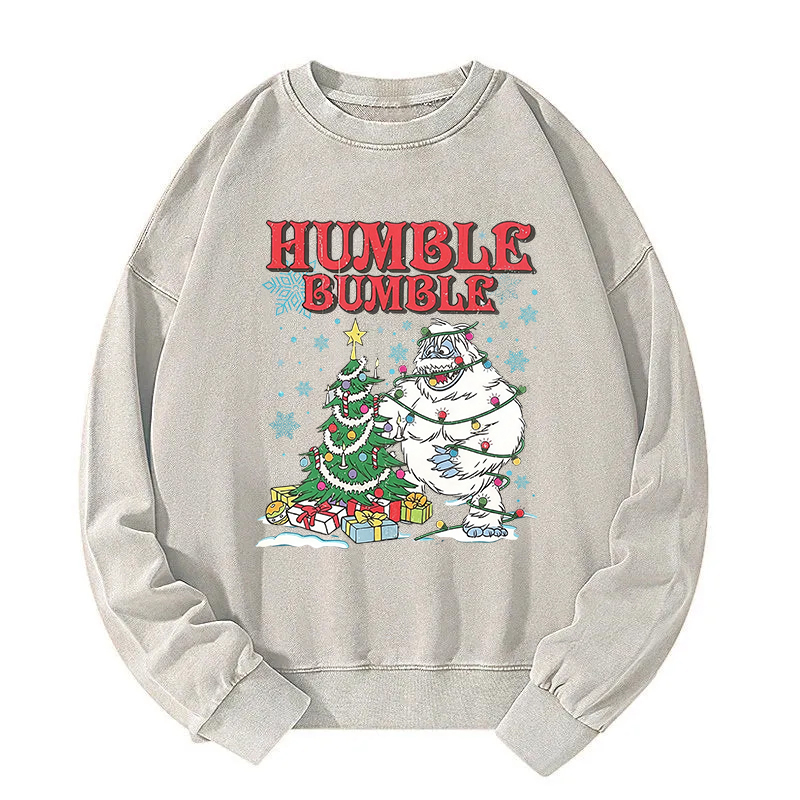 Christmas Movie Washed Sweatshirt