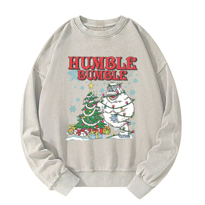 Christmas Movie Washed Sweatshirt
