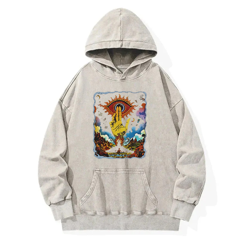 The Hand of Insight Washed Hoodie