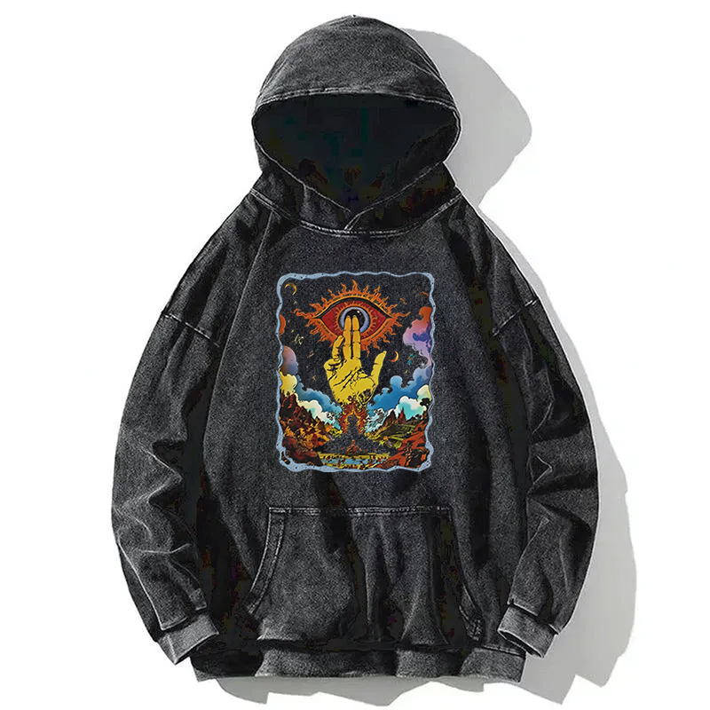 The Hand of Insight Washed Hoodie