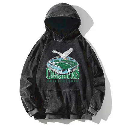 Philadelphia Eagles Champions Washed Hoodie