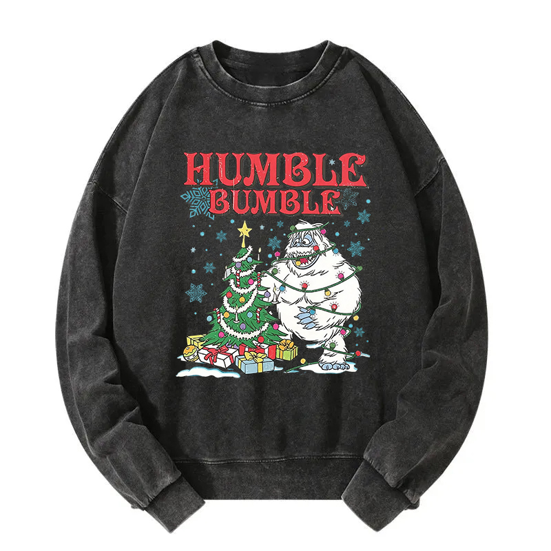 Christmas Movie Washed Sweatshirt