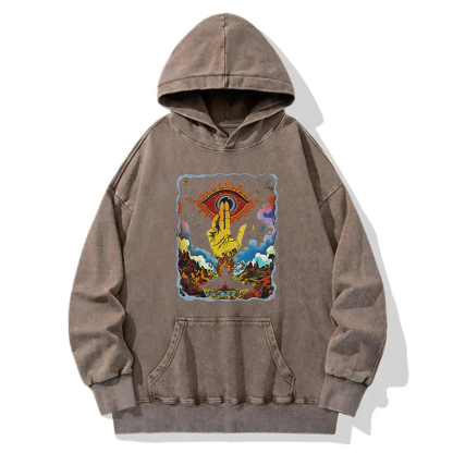 The Hand of Insight Washed Hoodie