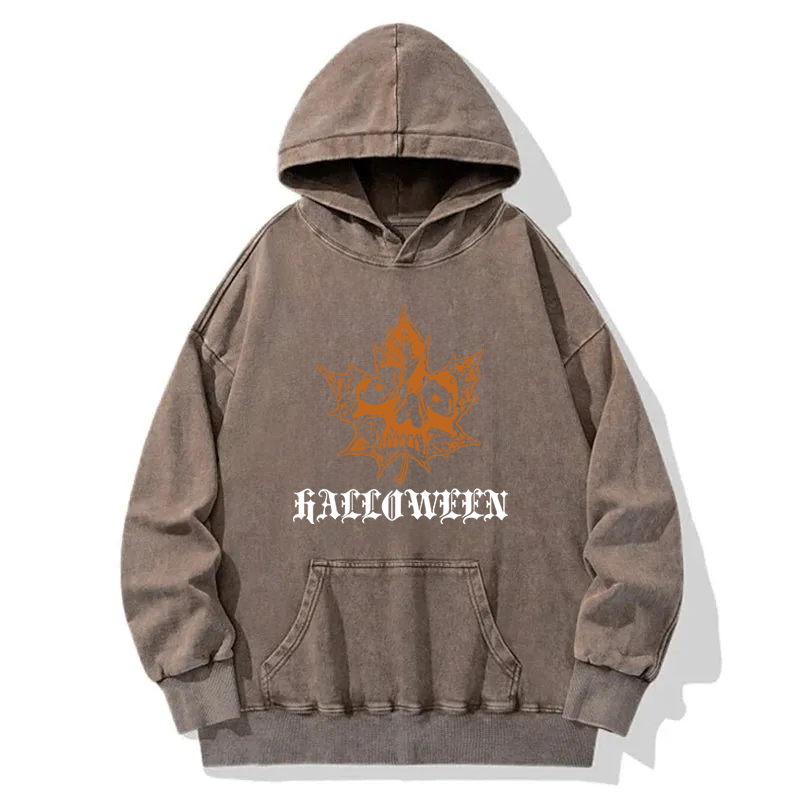 Maple Leaf Mirror Washed Hoodie