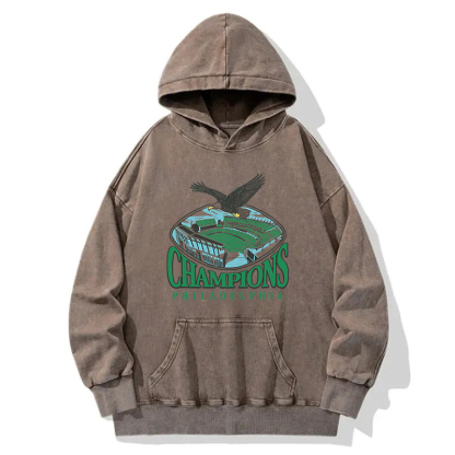 Philadelphia Eagles Champions Washed Hoodie