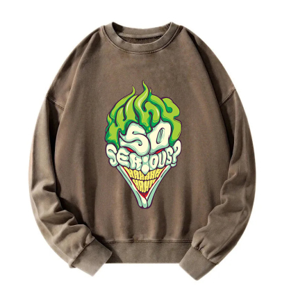 The Joker Washed Sweatshirt