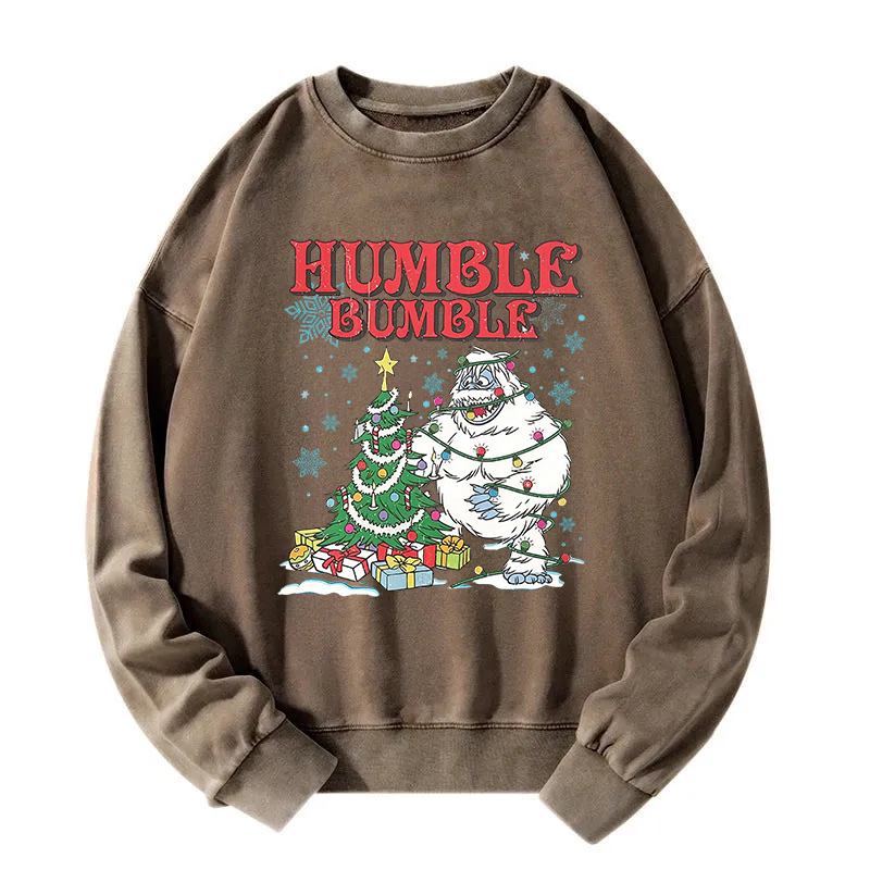 Christmas Movie Washed Sweatshirt
