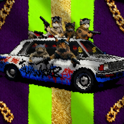 Funny Cat Gang Ugly Sweatshirt