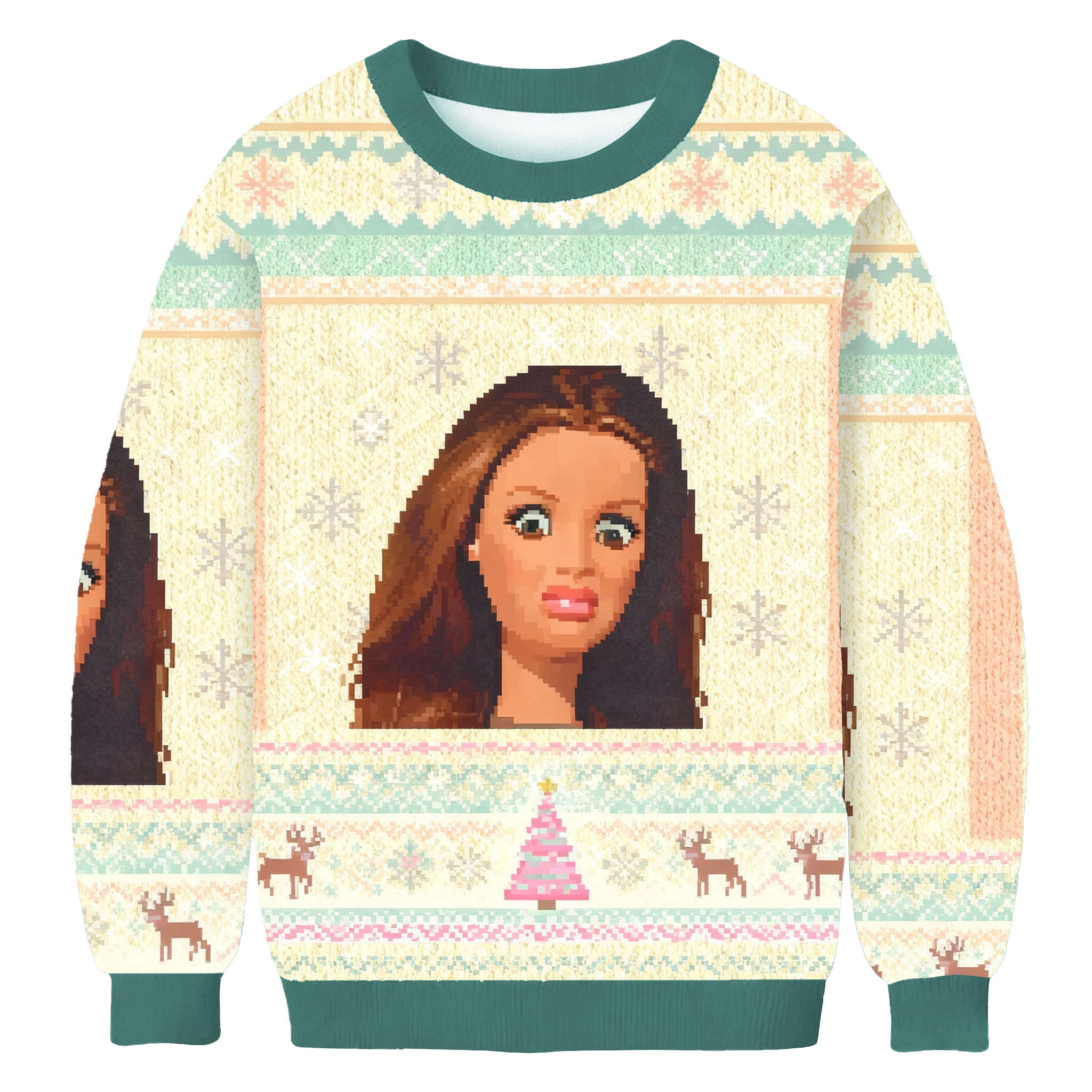 Doll Face Meme Ugly Sweatshirt