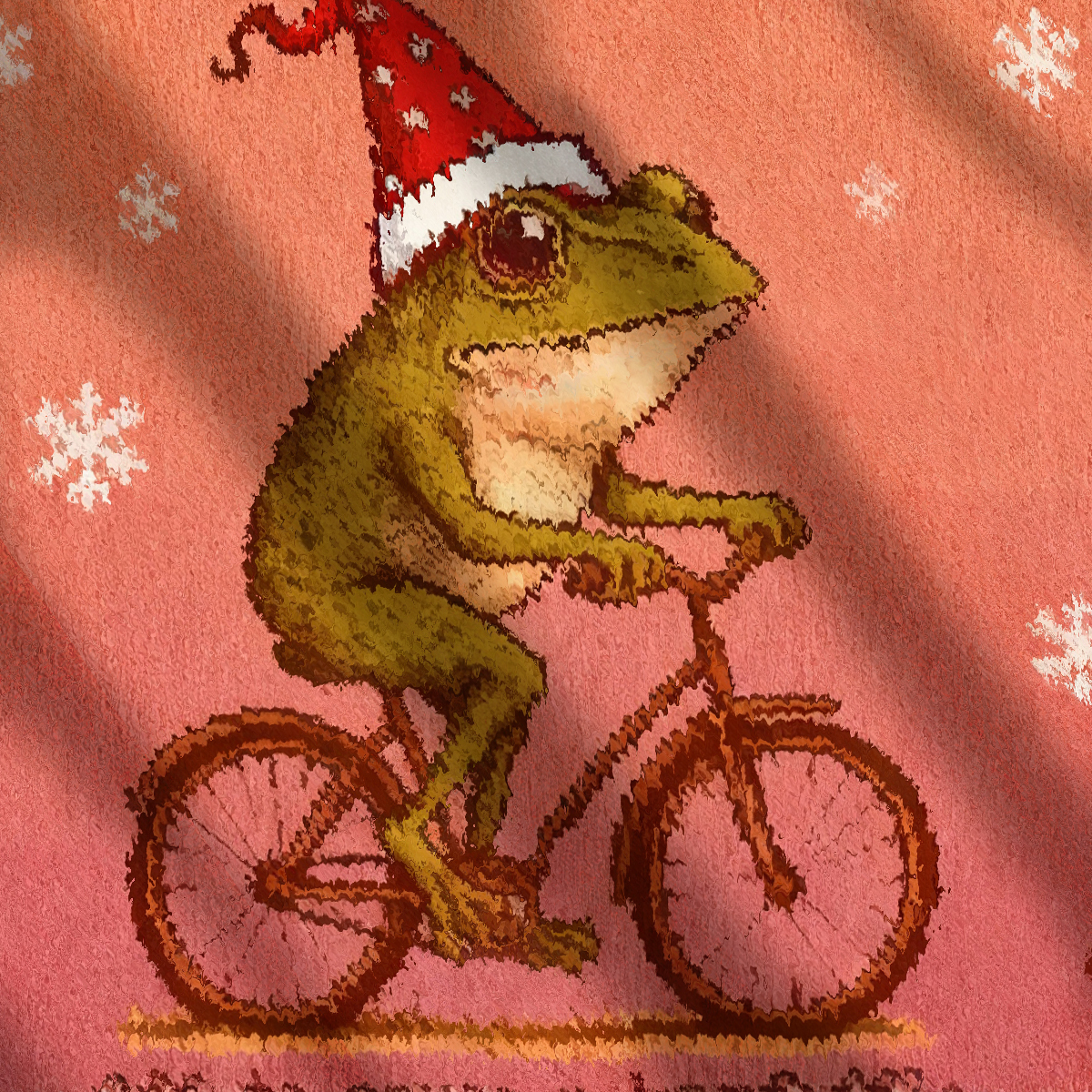 Off To Cause A Kerfuffle Frog Ugly Sweatshirt