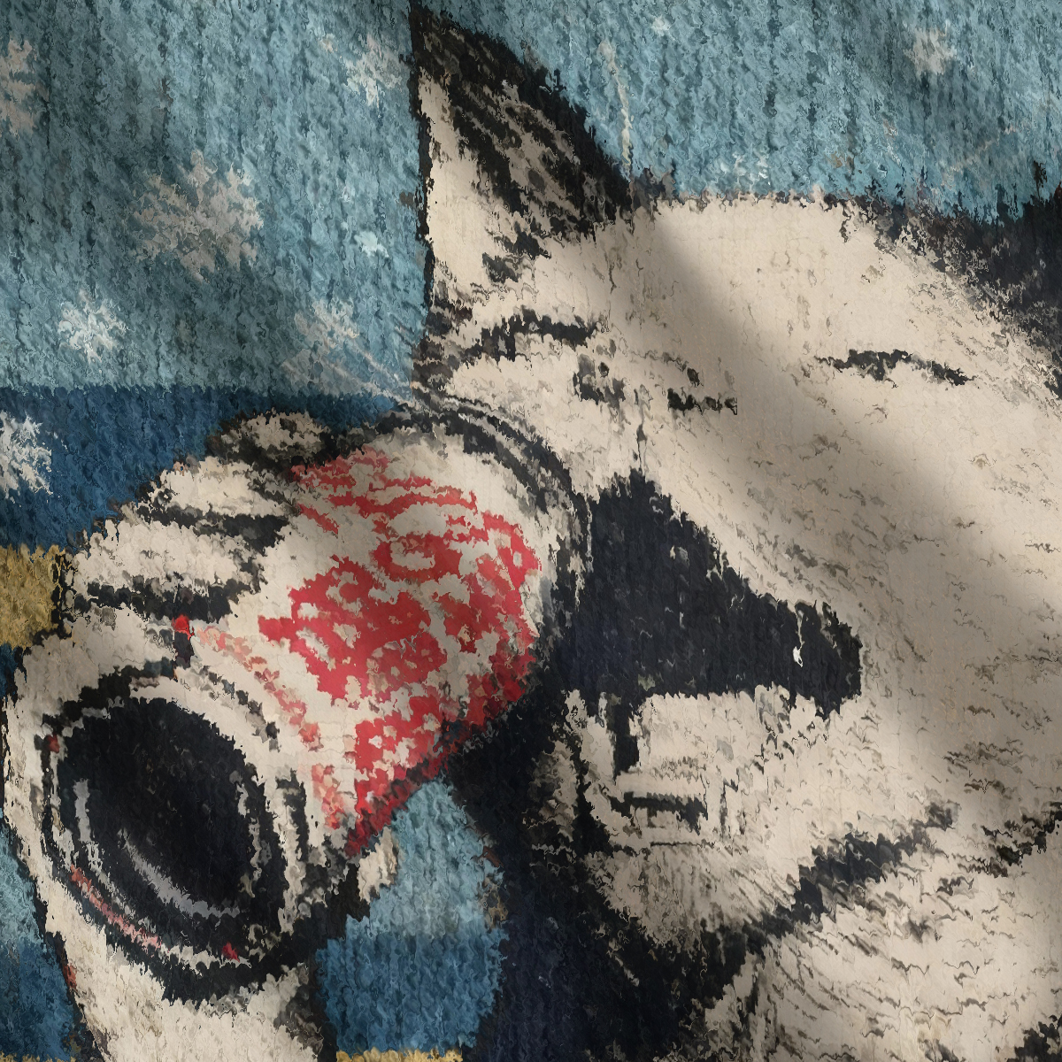 Funny Drink Cat MeMe Ugly Sweatshirt