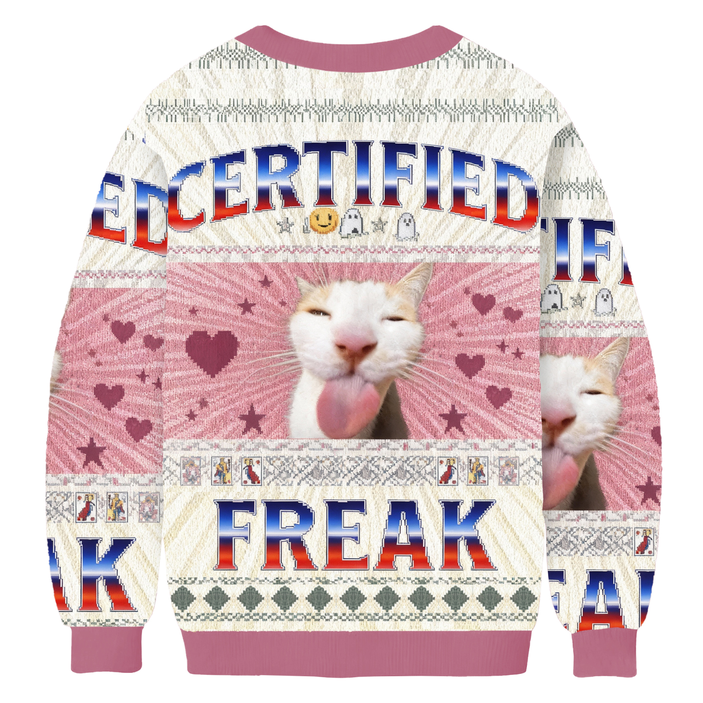Certified Freak Christmas Ugly Sweatshirt