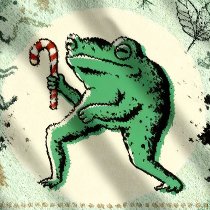 I Beg To Differ Funny Frog Christmas Ugly Sweatshirt