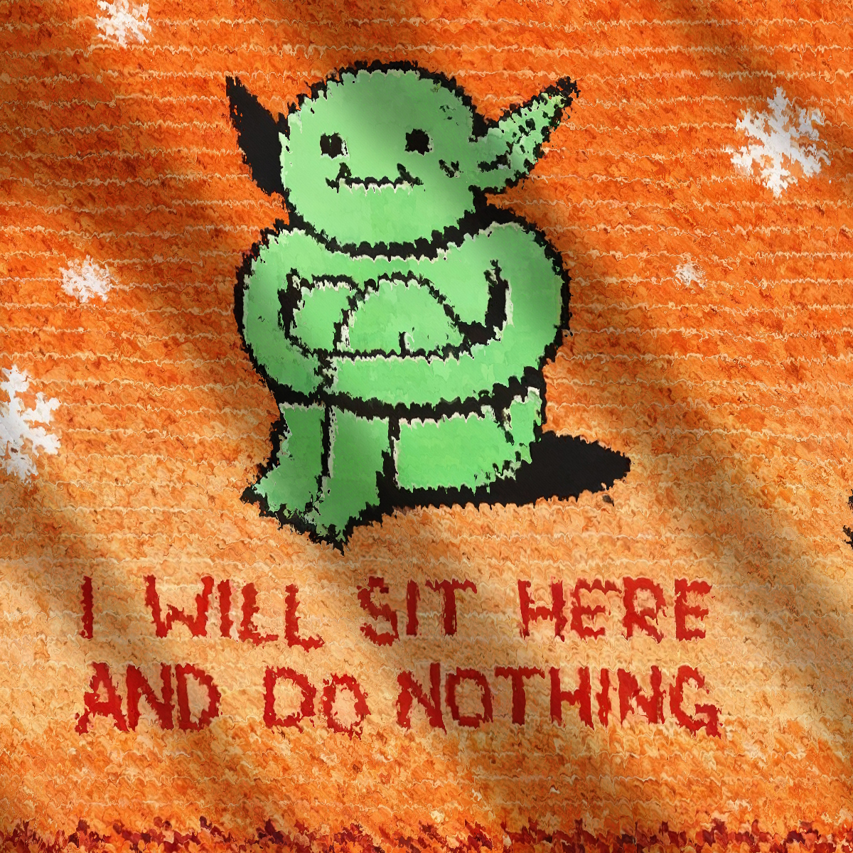 Goblin’s Choice Fatigue: “I’ll Just Sit Here” Ugly Sweatshirt