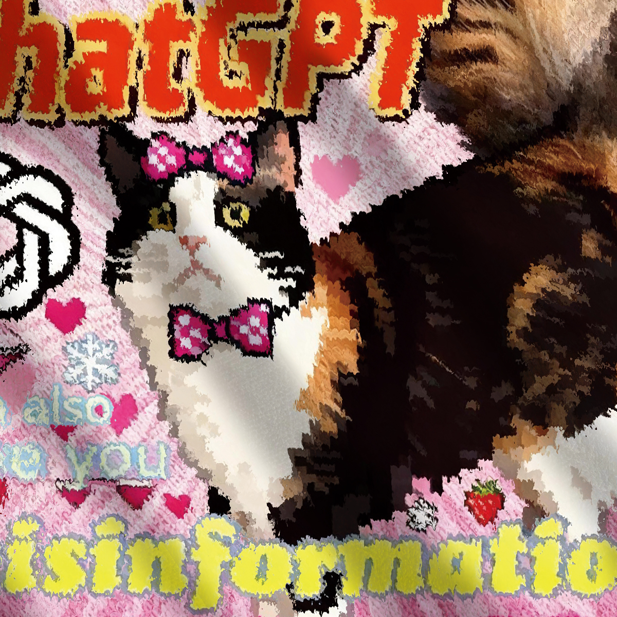 Stop Using ChatGPT Ugly Sweatshirt