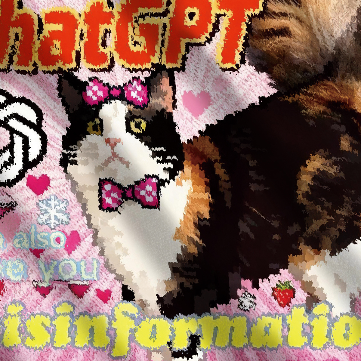 Stop Using ChatGPT Ugly Sweatshirt